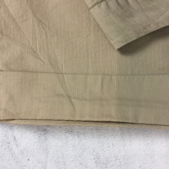 Coldwater Creek NWT Cuffed Pants Womens 14 Beige Pleated Cropped Leg - Picture 4 of 13